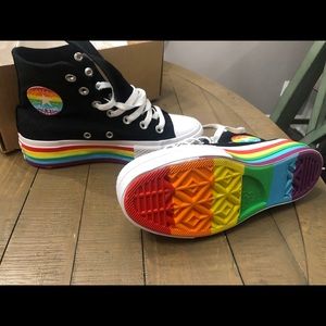 Converse NIB Platform custom high tops